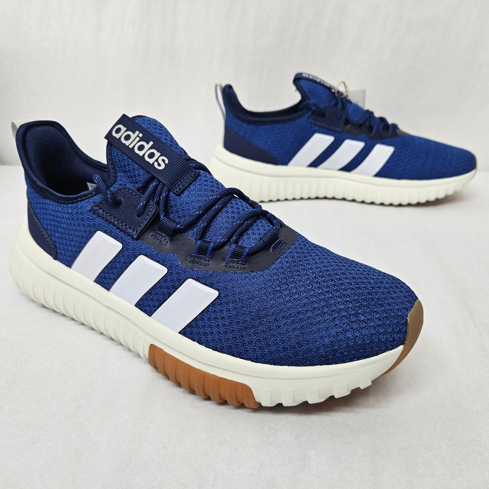 Adidas Kaptir 4.0 Athletic Shoes JR8526‎ Royal Blue White Gum Mens Size 8.5